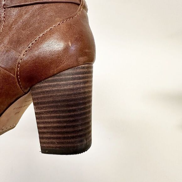 Cole Haan Grand OS Cassidy Leather Ankle Boots Buckle Sequoia Size 6 - Picture 14 of 14